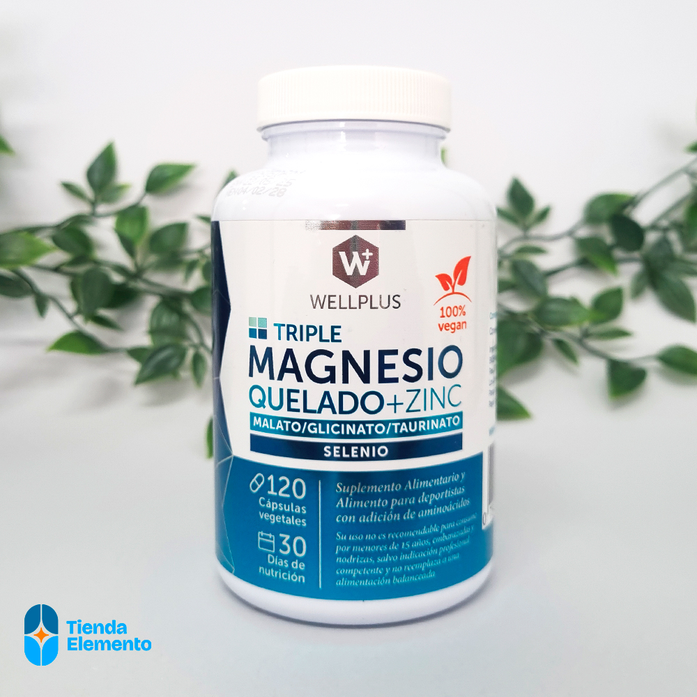 Triple Magnesio Quelado Wellplus Triple Magnesio Quelado Wellplus